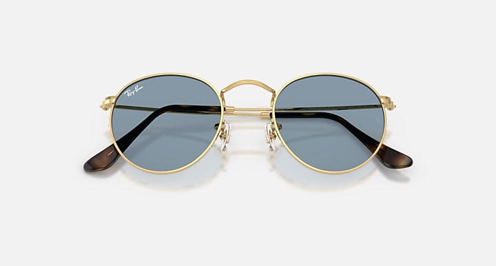 Ray-Ban ROUND METAL As shown with As shown lenses - Closed Front