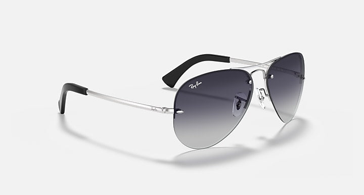 Ray-Ban RB3449 Silver with Grey Gradient Gradient lenses - Alternative
