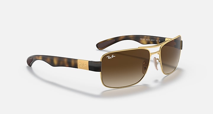 Ray-Ban RB3522 Arista Gold with Brown Gradient Gradient lenses - Alternative