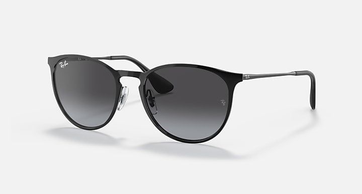 Ray-Ban ERIKA METAL Black with Grey Gradient Gradient lenses - Quarter