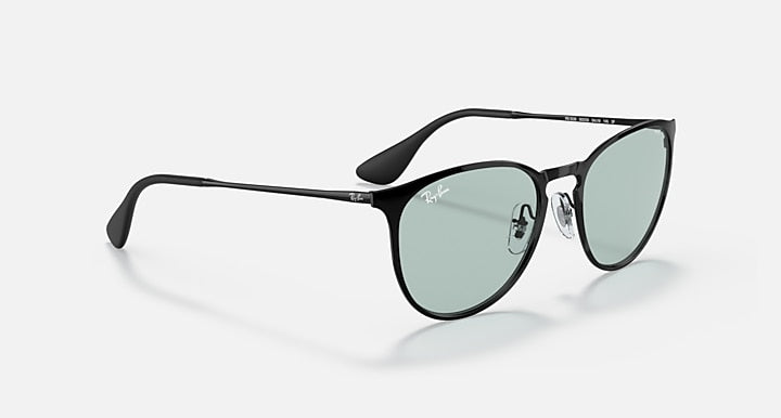Ray-Ban ERIKA METAL EVOLVE Black with Photochromic Green Gradient Blue Photochromic lenses - Alternative