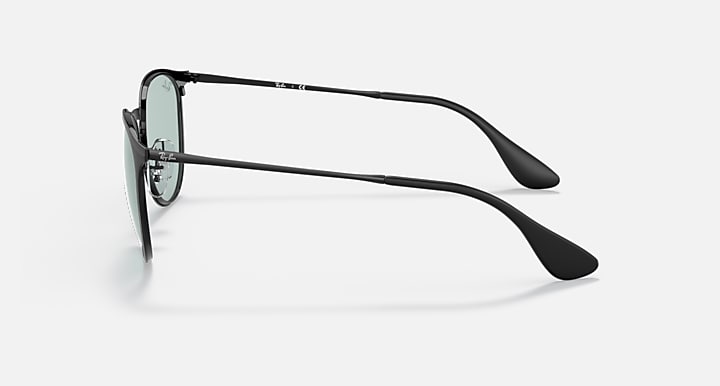 Ray-Ban ERIKA METAL EVOLVE Black with Photochromic Green Gradient Blue Photochromic lenses - Lateral