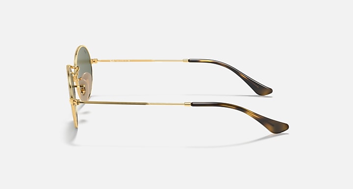 Ray-Ban OVAL FLAT LENSES As shown with As shown lenses - Lateral