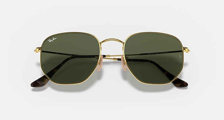 Ray-Ban HEXAGONAL FLAT LENSES As shown with As shown lenses - Closed Front