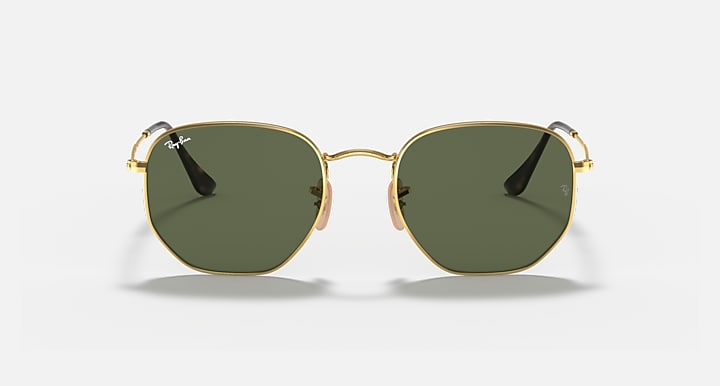 Ray-Ban HEXAGONAL FLAT LENSES As shown with As shown lenses - Front