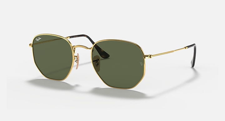 Ray-Ban HEXAGONAL FLAT LENSES As shown with As shown lenses - Quarter
