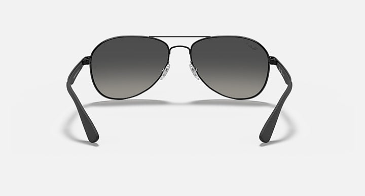 Ray-Ban RB3549 Black with Grey Polarized Gradient lenses - Back