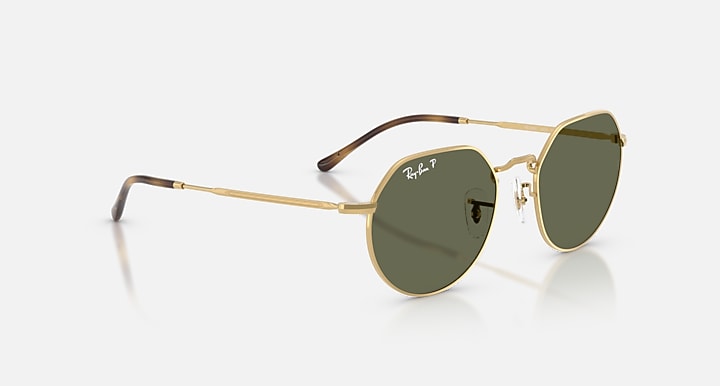 Ray-Ban JACK Arista with Polarized Green Solid Color lenses - Alternative