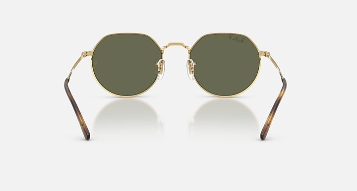 Ray-Ban JACK Arista with Polarized Green Solid Color lenses - Back