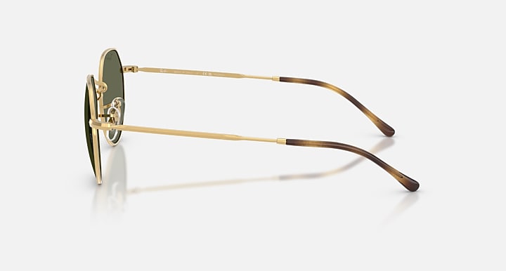 Ray-Ban JACK Arista with Polarized Green Solid Color lenses - Lateral