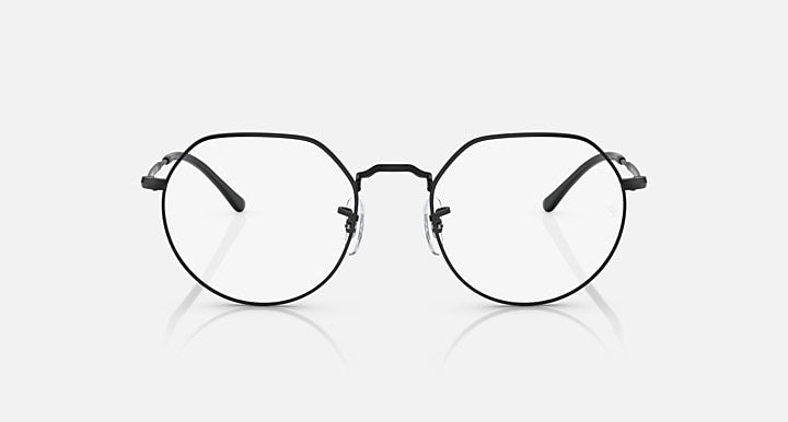 Ray-Ban JACK TRANSITIONS® Black with Clear/Blue Transitions® lenses - Front