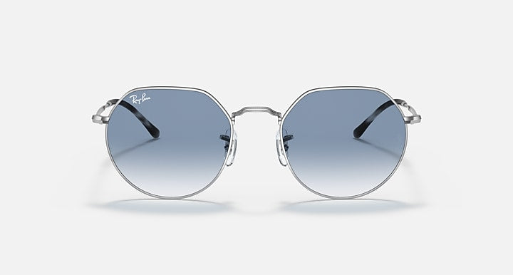 Ray-Ban JACK Silver with Blue Gradient lenses - Front