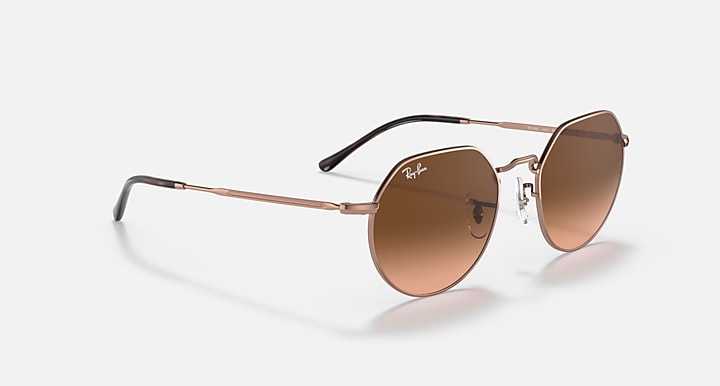Ray-Ban JACK Copper with Pink/Brown Gradient lenses - Alternative