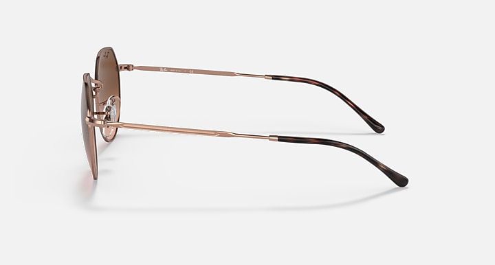 Ray-Ban JACK Copper with Pink/Brown Gradient lenses - Lateral