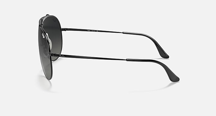 Ray-Ban WINGS Black with Grey Gradient Gradient lenses - Lateral