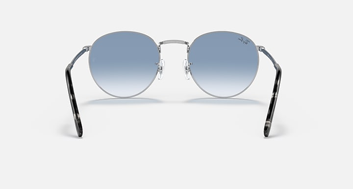 Ray-Ban NEW ROUND Silver with Clear Gradient Blue Gradient lenses - Back