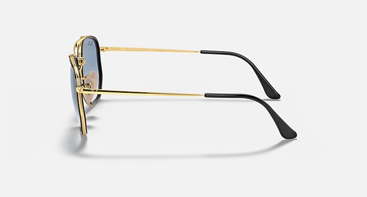 Ray-Ban MARSHAL II Arista Gold with Light Blue Gradient Gradient lenses - Lateral
