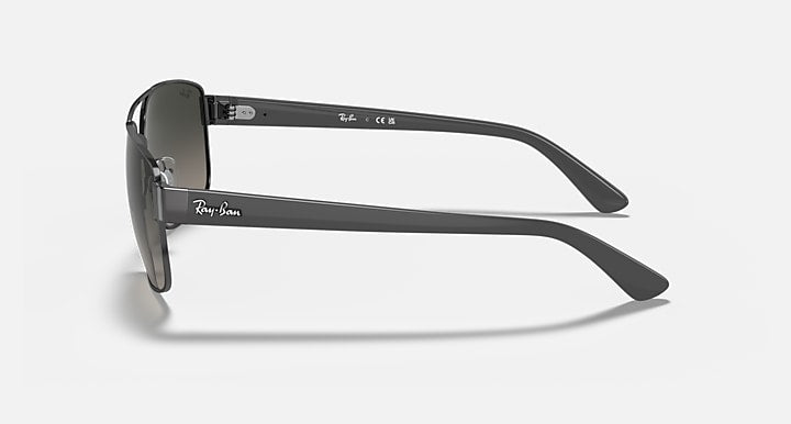 Ray-Ban RB3663 Gunmetal with Grey Gradient Gradient lenses - Lateral