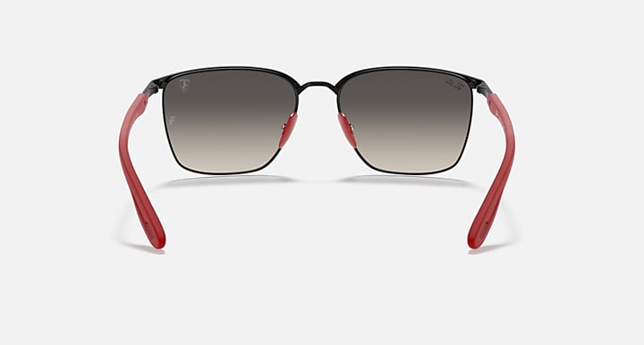 Ray-Ban RB3673M SCUDERIA FERRARI COLLECTION Black; Red with Grey Gradient Gradient lenses - Back