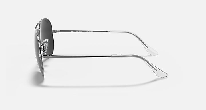 Ray-Ban AVIATOR METAL II Gunmetal with Black Polarized Solid Color lenses - Lateral