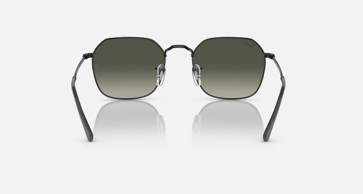Ray-Ban JIM Black with Grey Gradient lenses - Back