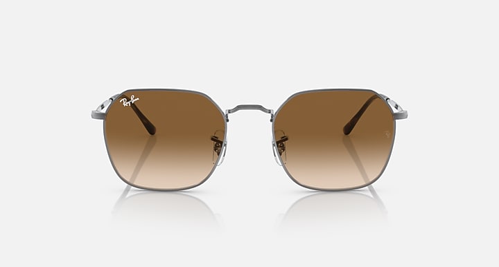 Ray-Ban JIM Gunmetal with Brown Gradient lenses - Front