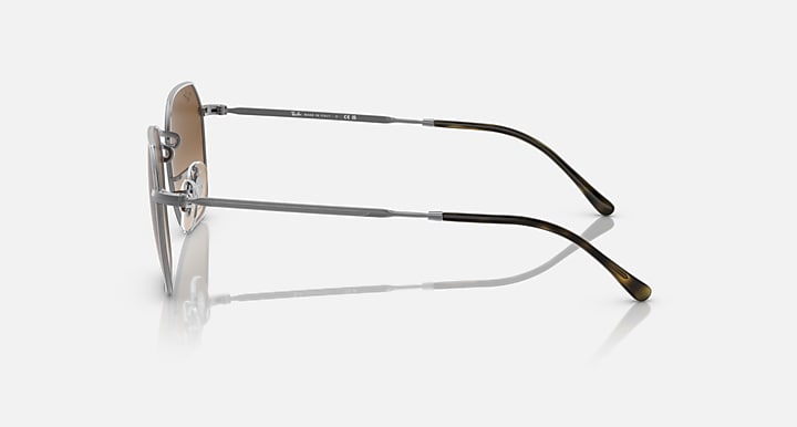 Ray-Ban JIM Gunmetal with Brown Gradient lenses - Lateral