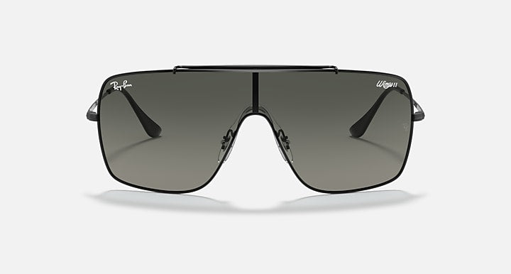 Ray-Ban WINGS II Black with Grey Gradient Gradient lenses - Front