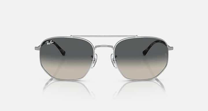 Ray-Ban RB3707 Silver with Grey Gradient lenses - Front