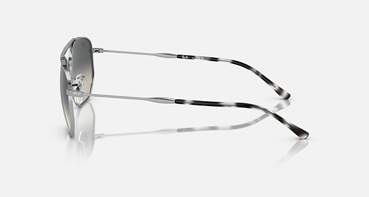 Ray-Ban RB3707 Silver with Grey Gradient lenses - Lateral