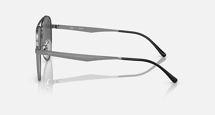 Ray-Ban RB3712D Gunmetal with Grey Gradient lenses - Lateral