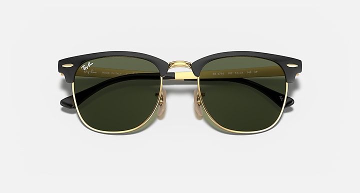 Ray-Ban CLUBMASTER METAL As shown with As shown lenses - Closed Front