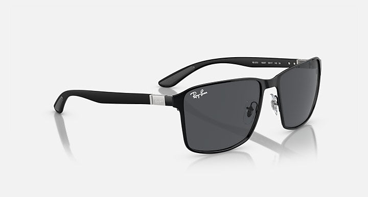 Ray-Ban RB3721 Black On Black; Black with Dark Grey Solid Color lenses - Alternative