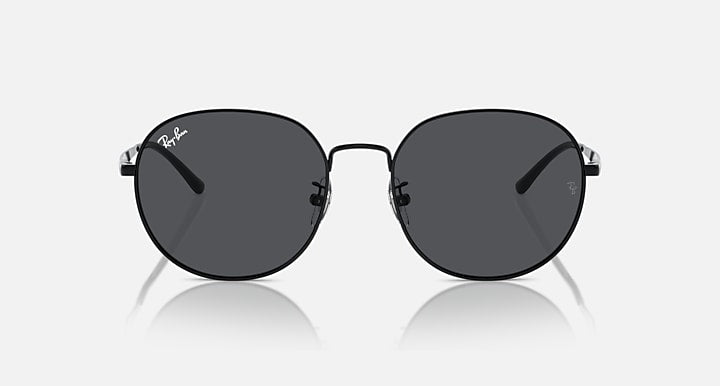 Ray-Ban RB3727D Black with Dark Grey Solid Color lenses - Front
