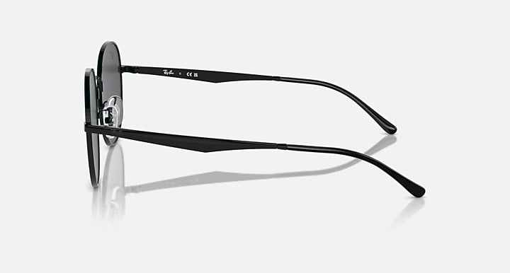 Ray-Ban RB3727D Black with Dark Grey Solid Color lenses - Lateral