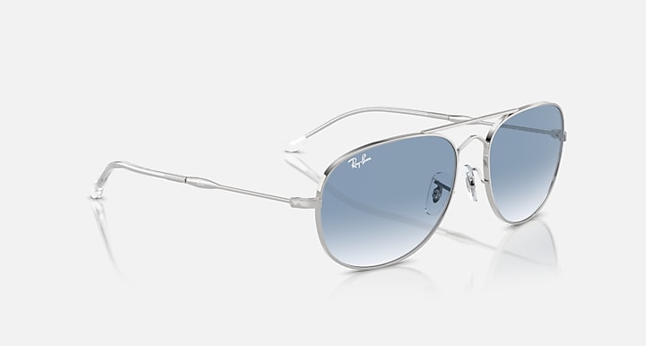 Ray-Ban BAIN BRIDGE Silver with Clear & Blue Gradient lenses - Alternative