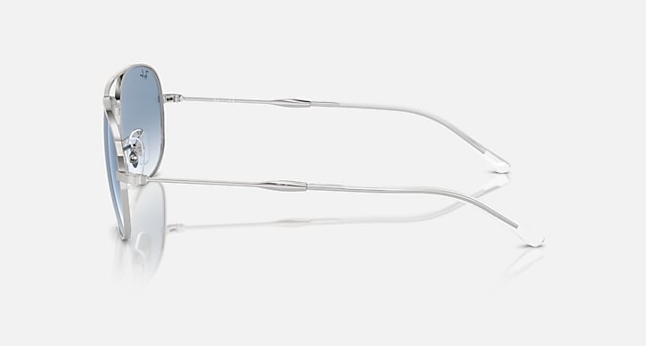 Ray-Ban BAIN BRIDGE Silver with Clear & Blue Gradient lenses - Lateral
