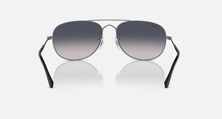 Ray-Ban BAIN BRIDGE Gunmetal with Blue Polarized Gradient lenses - Back