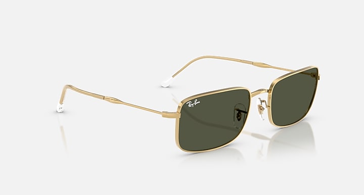 Ray-Ban RB3746 Arista Gold with G-15 Green Solid Color lenses - Alternative