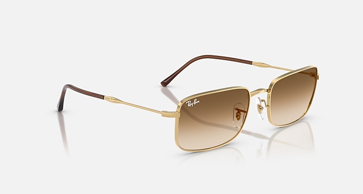 Ray-Ban RB3746 Arista Gold with Clear Gradient Brown Gradient lenses - Alternative