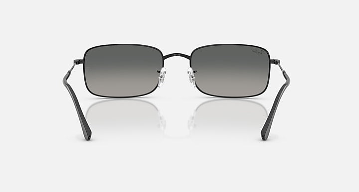 Ray-Ban RB3746 Black with Gradient Grey Gradient lenses - Back