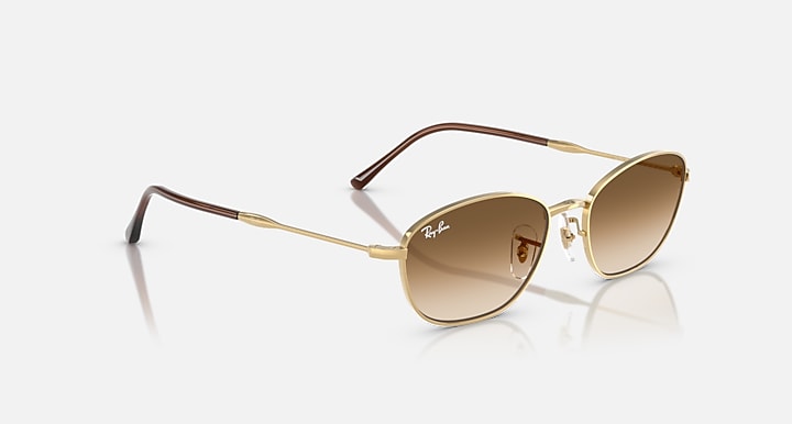 Ray-Ban RB3749 Arista Gold with Clear Gradient Brown Gradient lenses - Alternative