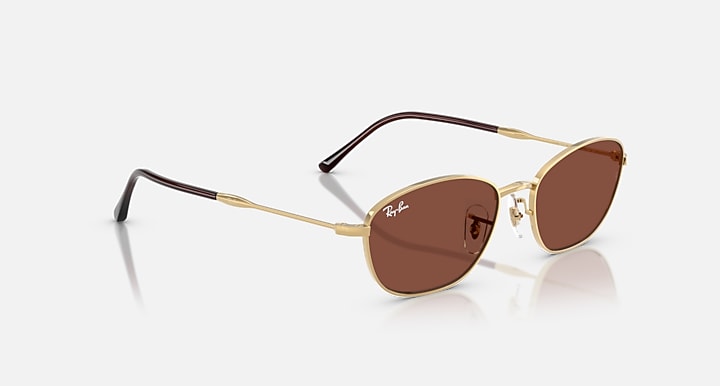 Ray-Ban RB3749 Arista Gold with Red Solid Color lenses - Alternative