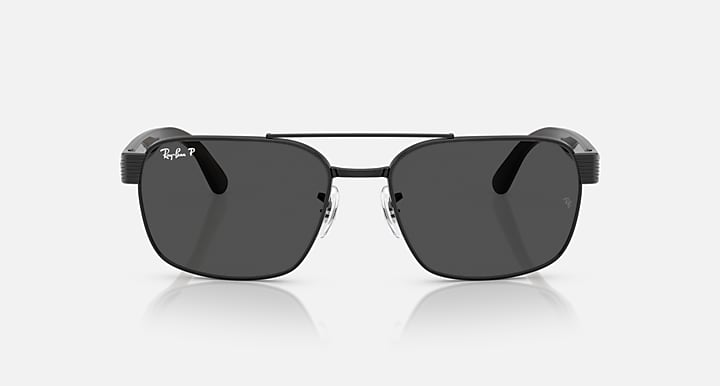 Ray-Ban RB3751 POLARIZED+ LENSES Black; Havana Grey with Polarized+ Dark Grey Polarized+ lenses - Front