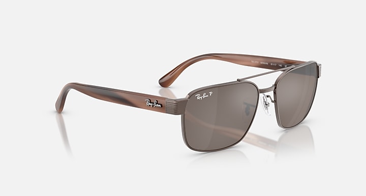 Ray-Ban RB3751 POLARIZED+ LENSES Copper; Havana Brown with Polarized+ Brown Polarized+ lenses - Alternative