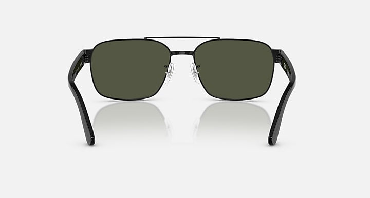 Ray-Ban RB3751 Black with G-15 Green Solid Color lenses - Back