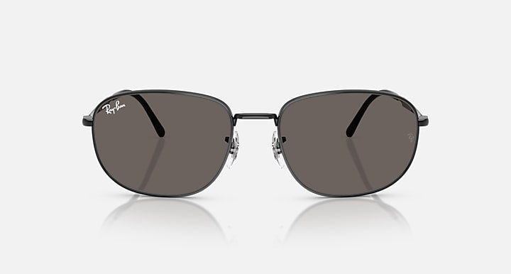 Ray-Ban RB3754 Black with Dark Grey Solid Color lenses - Front