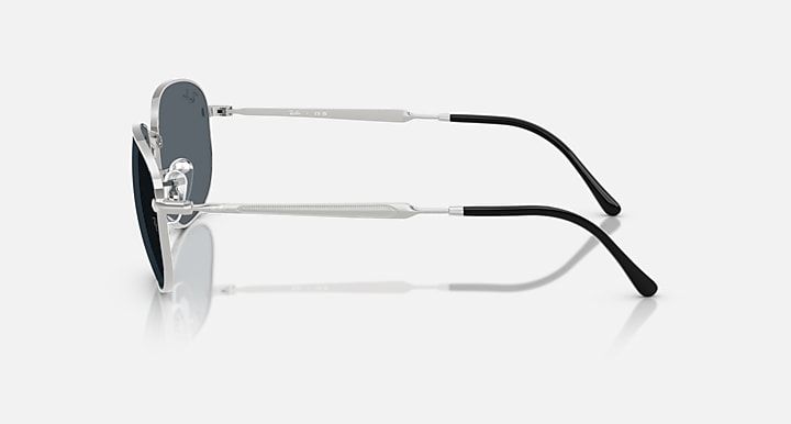 Ray-Ban RB3754 Silver with Blue Solid Color lenses - Lateral