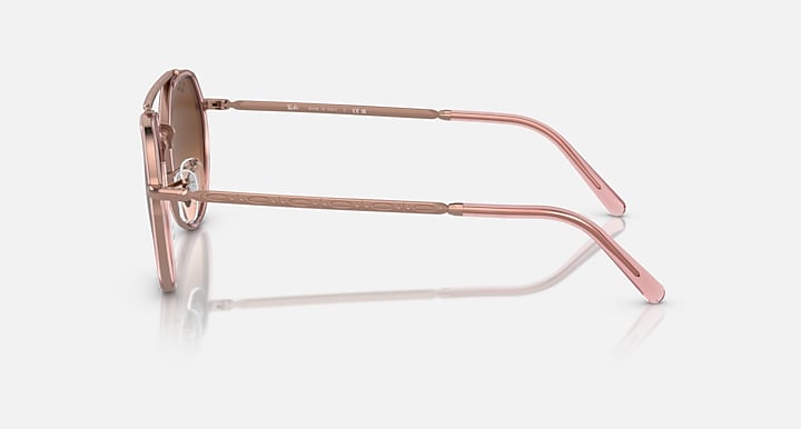 Ray-Ban RB3765 Copper with Pink/Brown Gradient lenses - Lateral