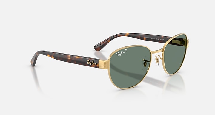 Ray-Ban RB3766 POLARIZED+ LENSES Arista Gold; Havana with Polarized+ Grey Polarized+ lenses - Alternative